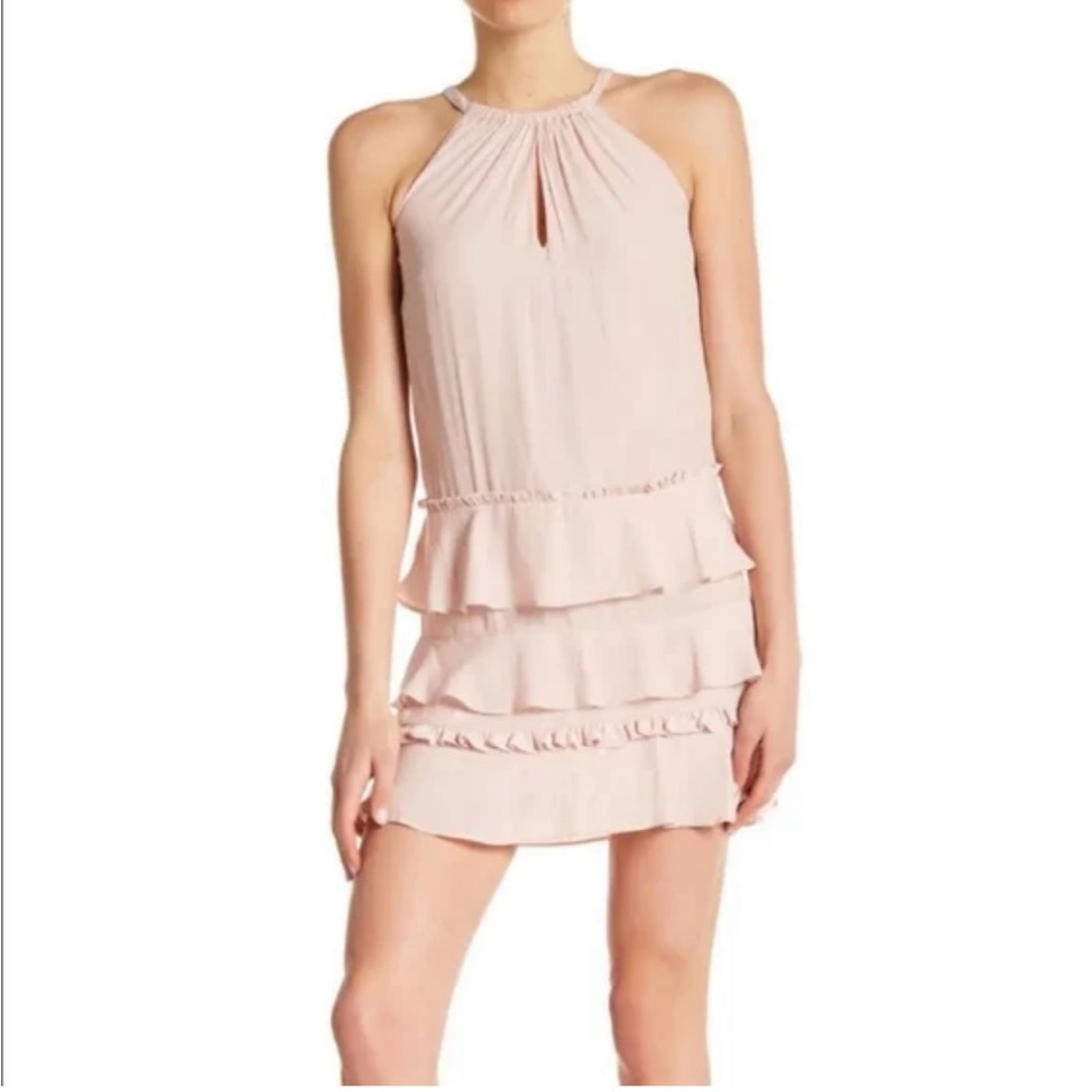 SOLD -  This item is sold. Ramy Brook Pink Halter Babydoll